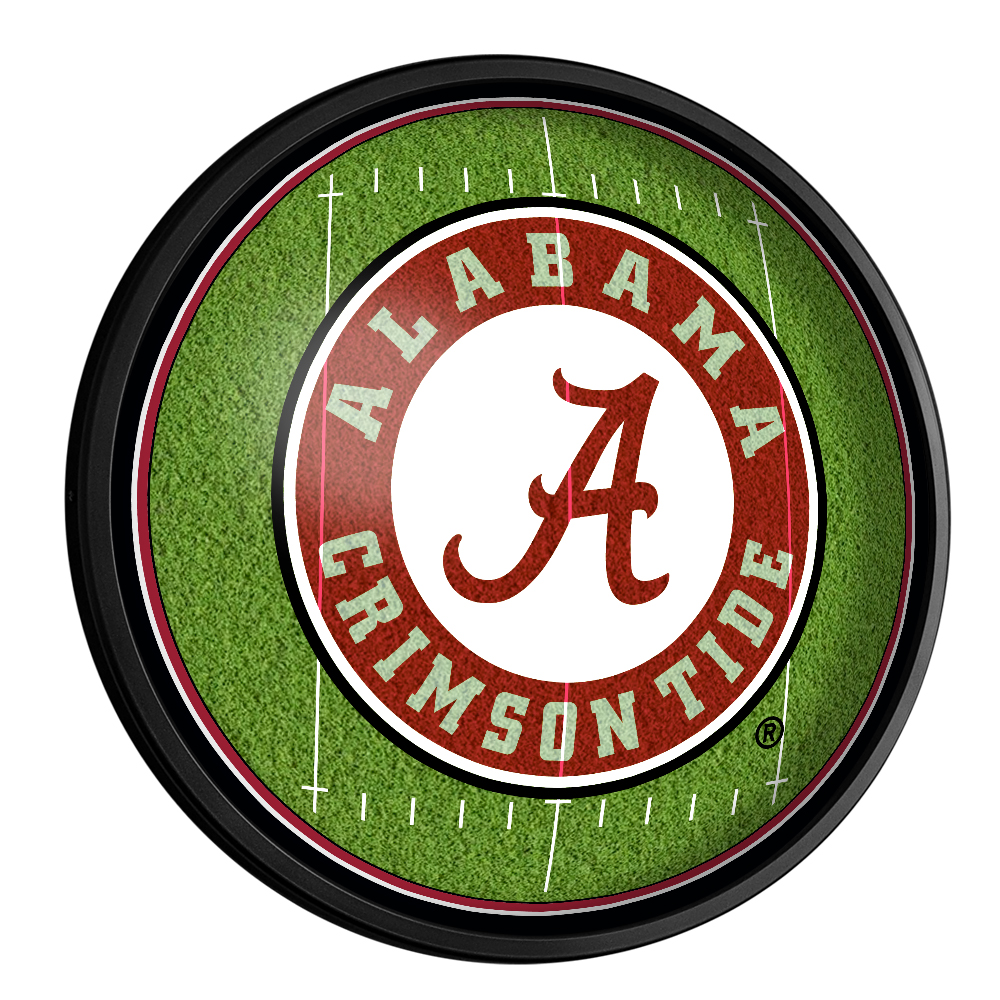 Alabama Crimson Tide: On the 50 - Slimline Lighted Wall Sign