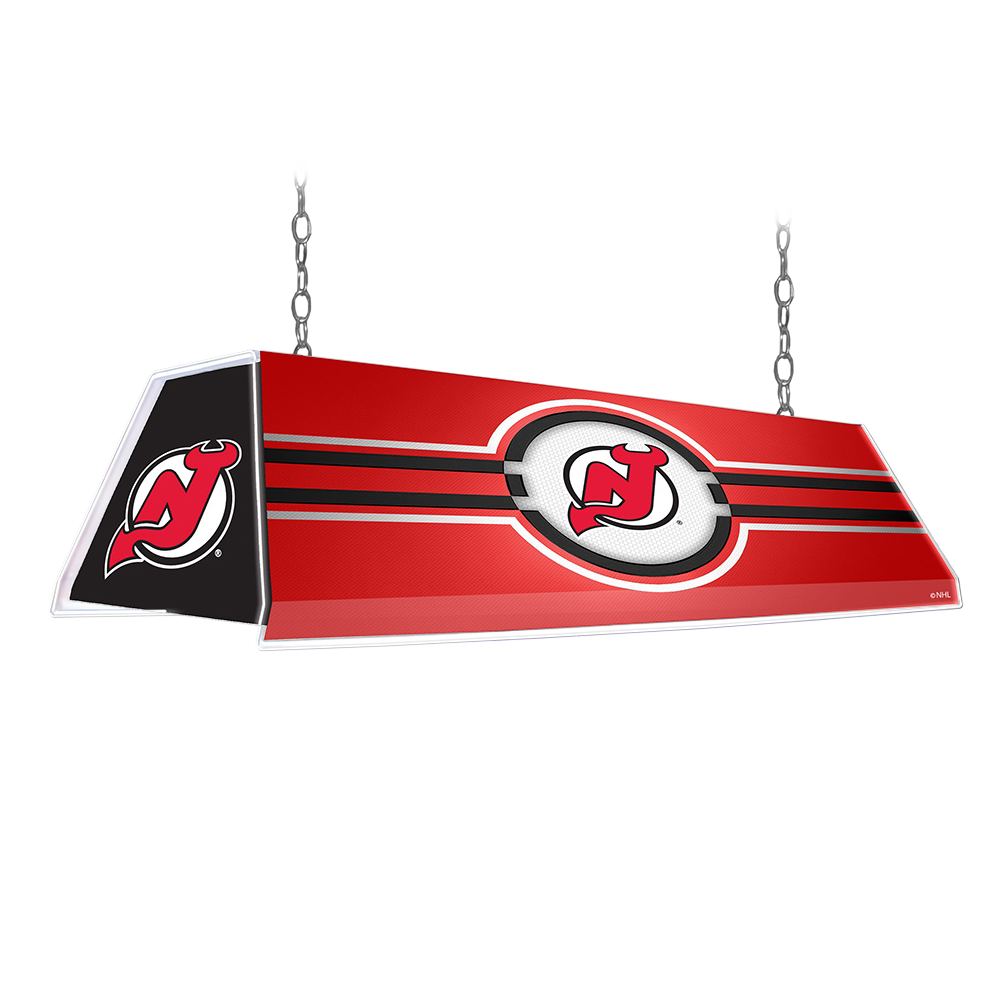 New Jersey Devils Edge Glow Pool Table Light