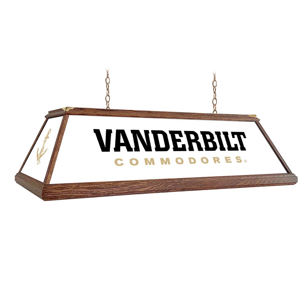 Vanderbilt Commodores: Premium Wood Pool Table Light