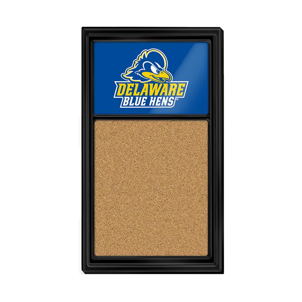 Delaware Blue Hens Logo - Cork Note Board