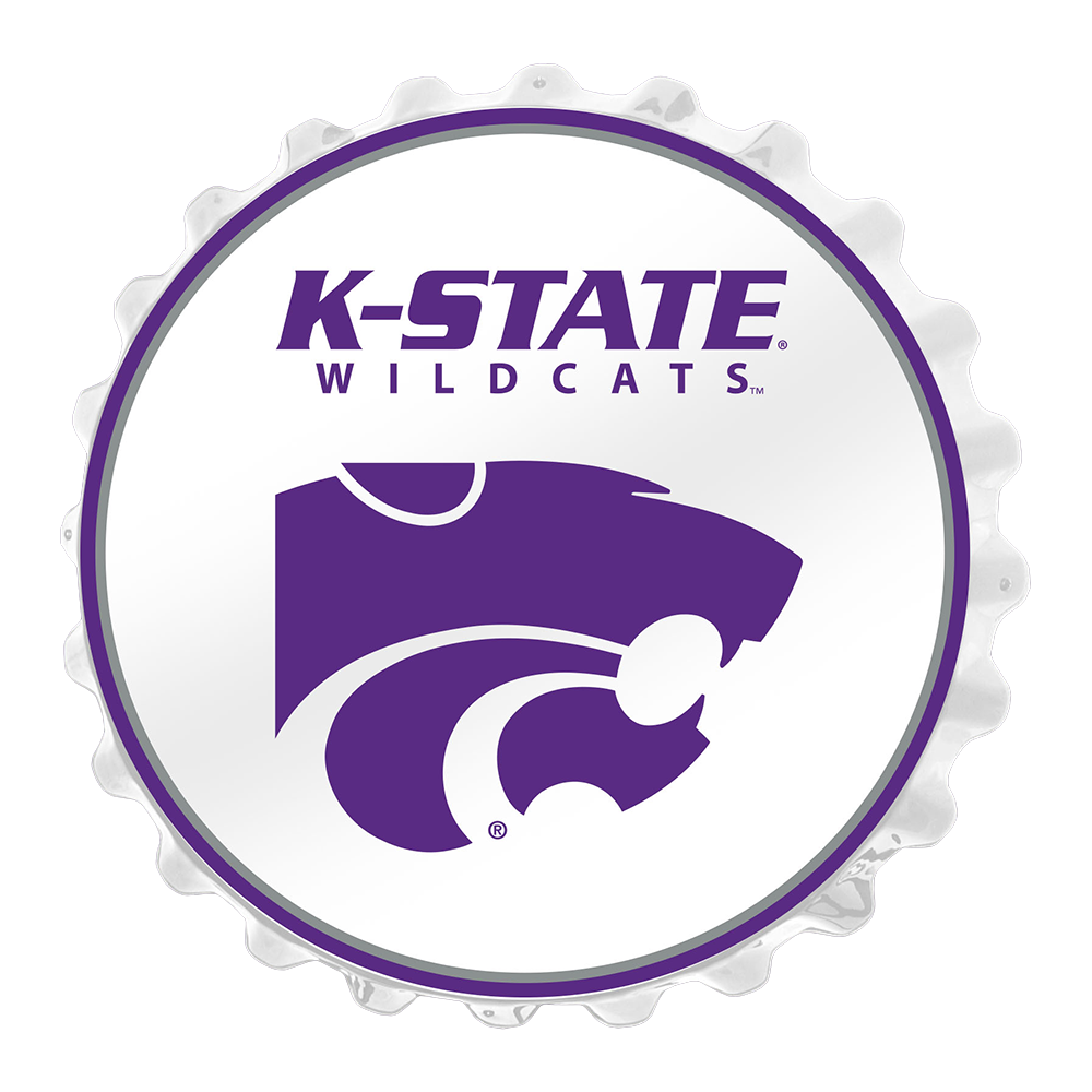 Kansas State Wildcats Wildcats - Bottle Cap Wall Sign