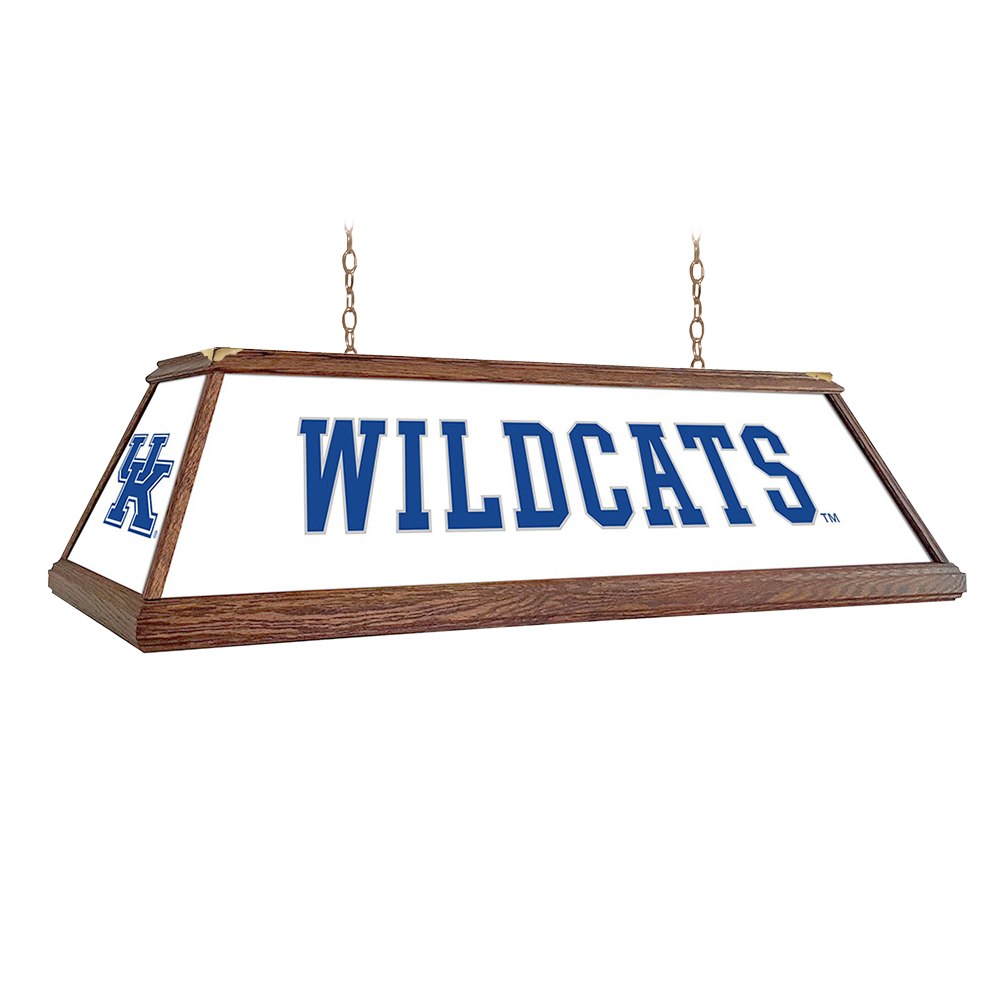 Kentucky Wildcats Premium Wood Pool Table Light