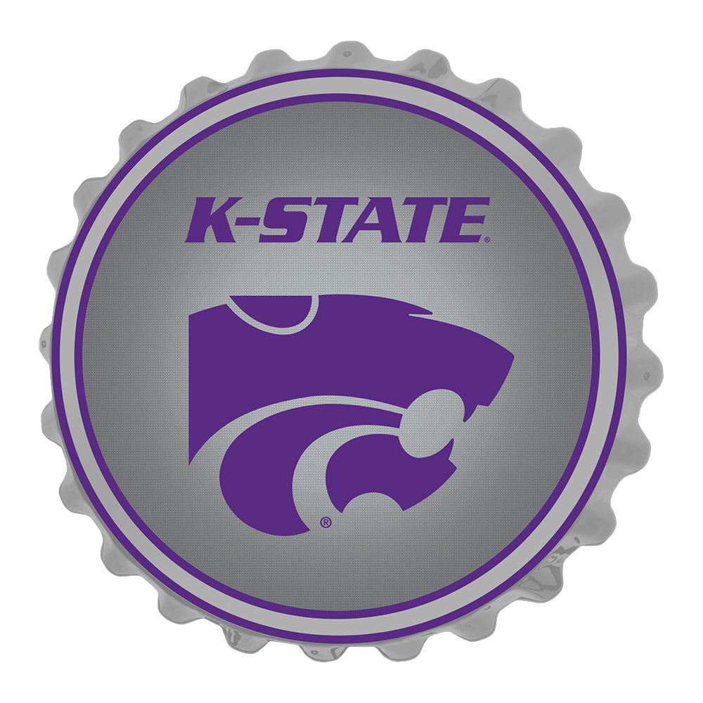 Kansas State Wildcats K-State - Bottle Cap Wall Sign