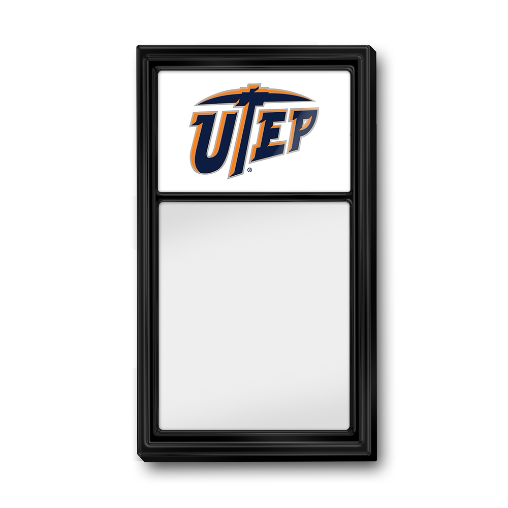 UTEP Miners Dry Erase Noteboard