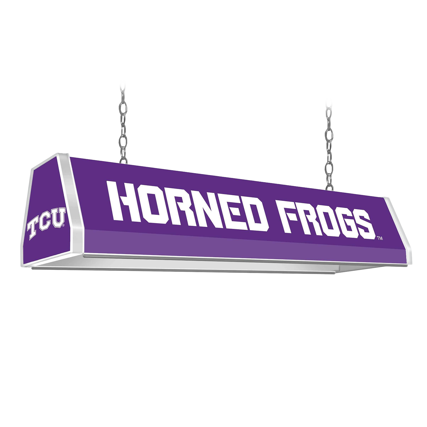 TCU Horned Frogs: Standard Pool Table Light
