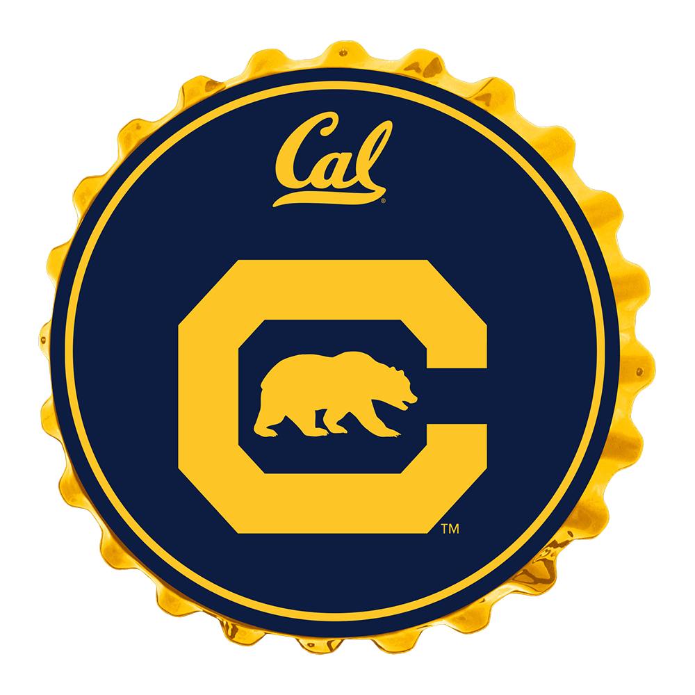 Cal Bears: Block C - Bottle Cap Wall Sign