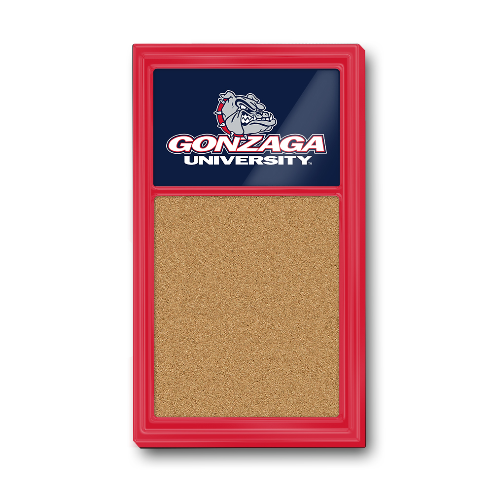 Gonzaga Bulldogs: Cork Note Board