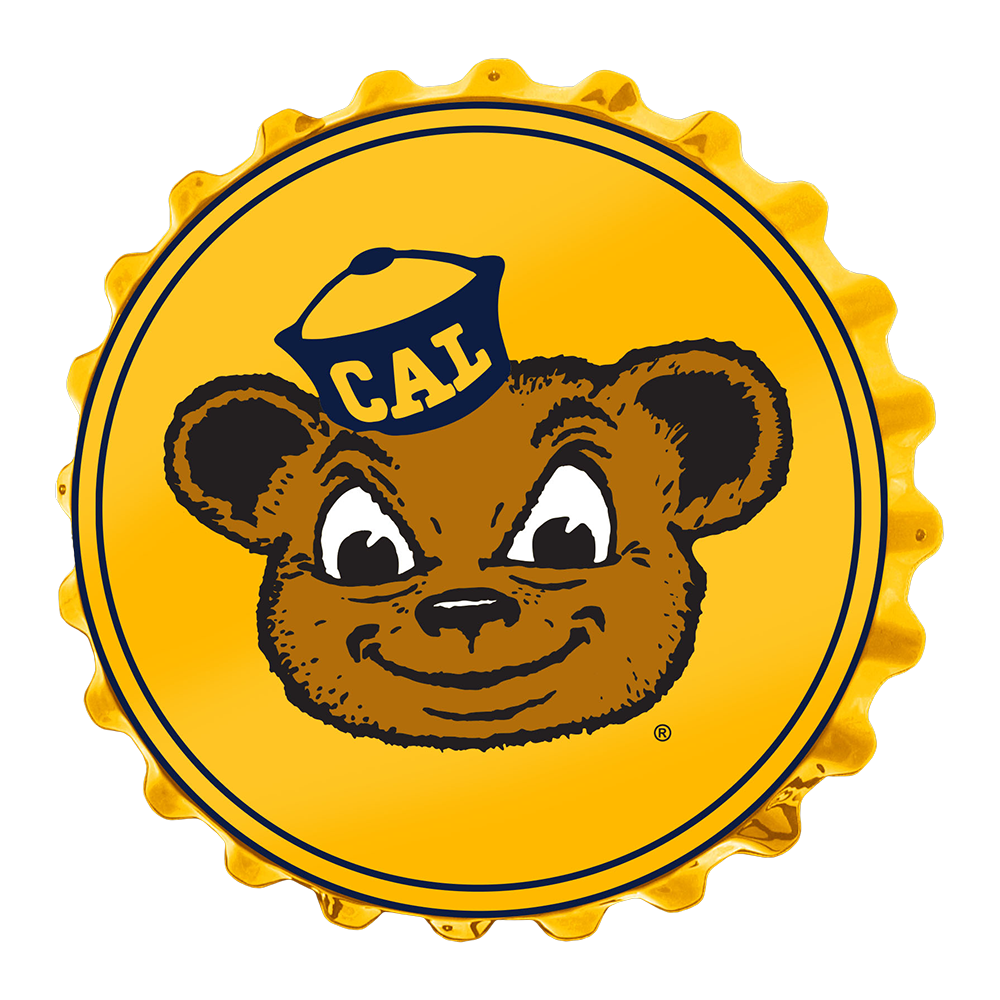 Cal Bears: Oski - Bottle Cap Wall Sign