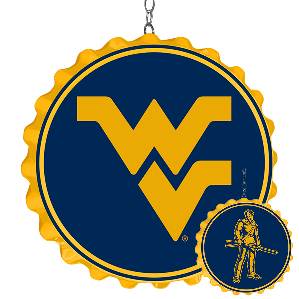 West Virginia Mountaineers: Bottle Cap Dangler
