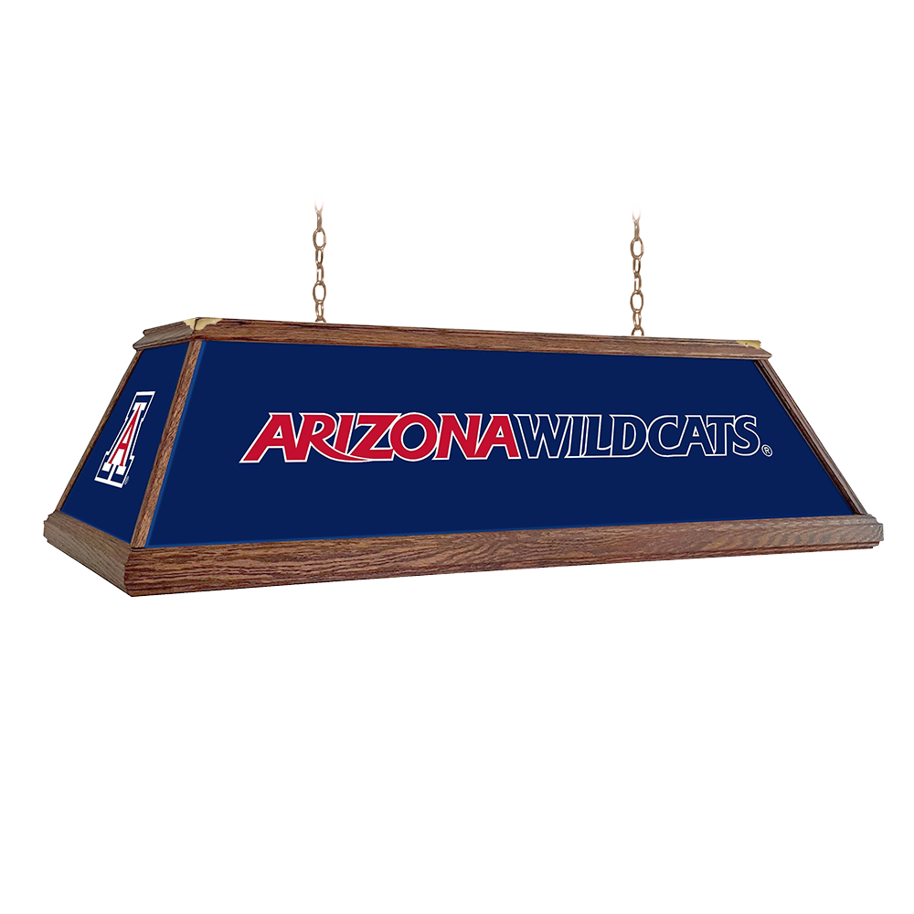 Arizona Wildcats Premium Wood Pool Table Light