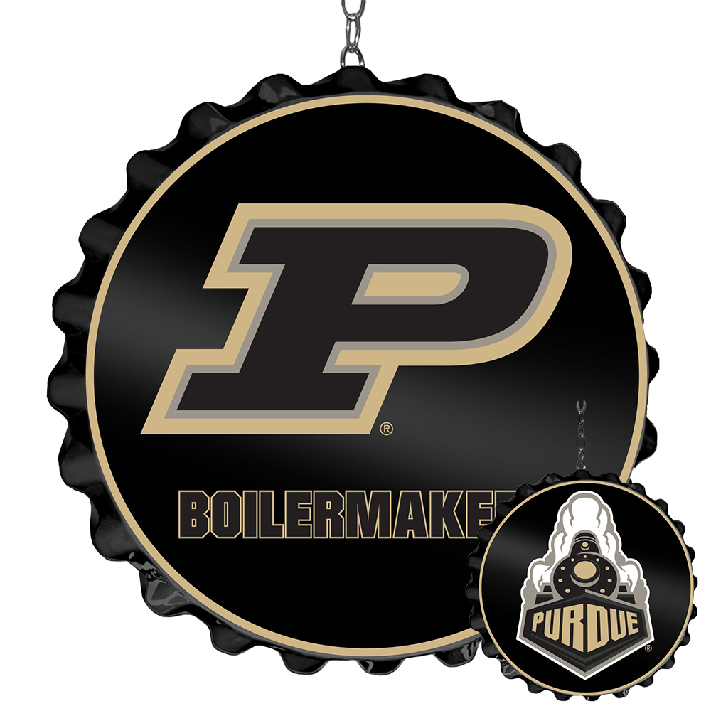 Purdue Boilermakers Bottle Cap Dangler