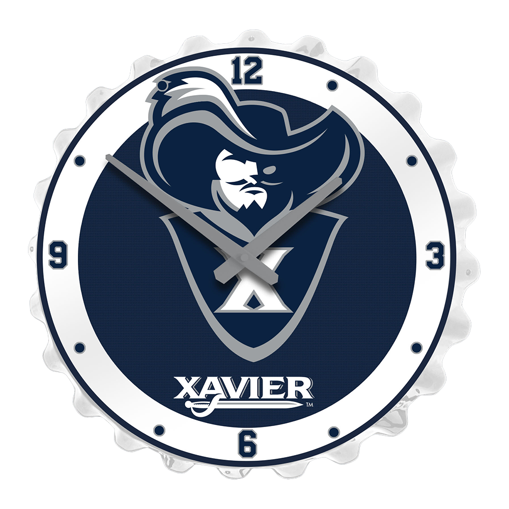 Xavier Musketeers Musketeer 2 - Bottle Cap Wall Clock