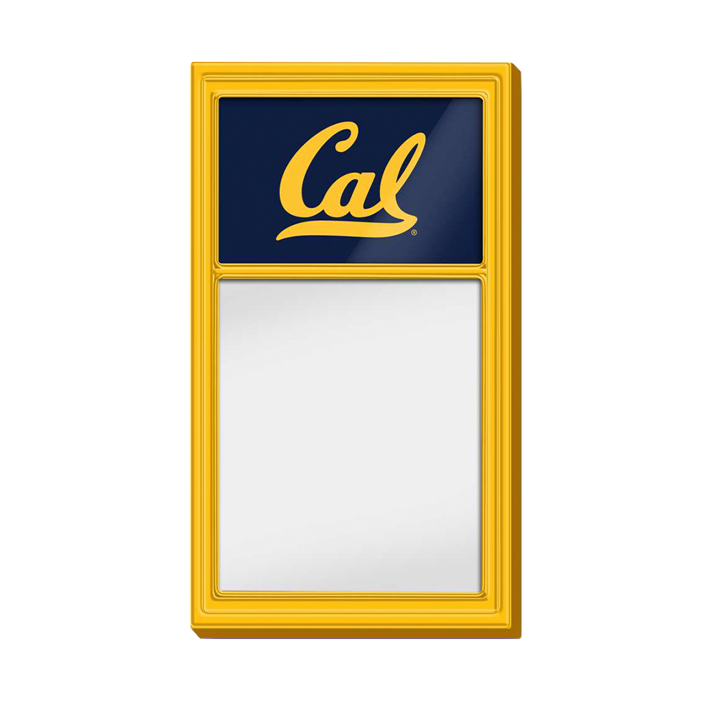 Cal Bears: Dry Erase Noteboard