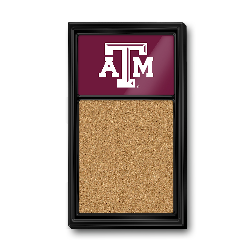 Texas A&M Aggies: Cork Note Board