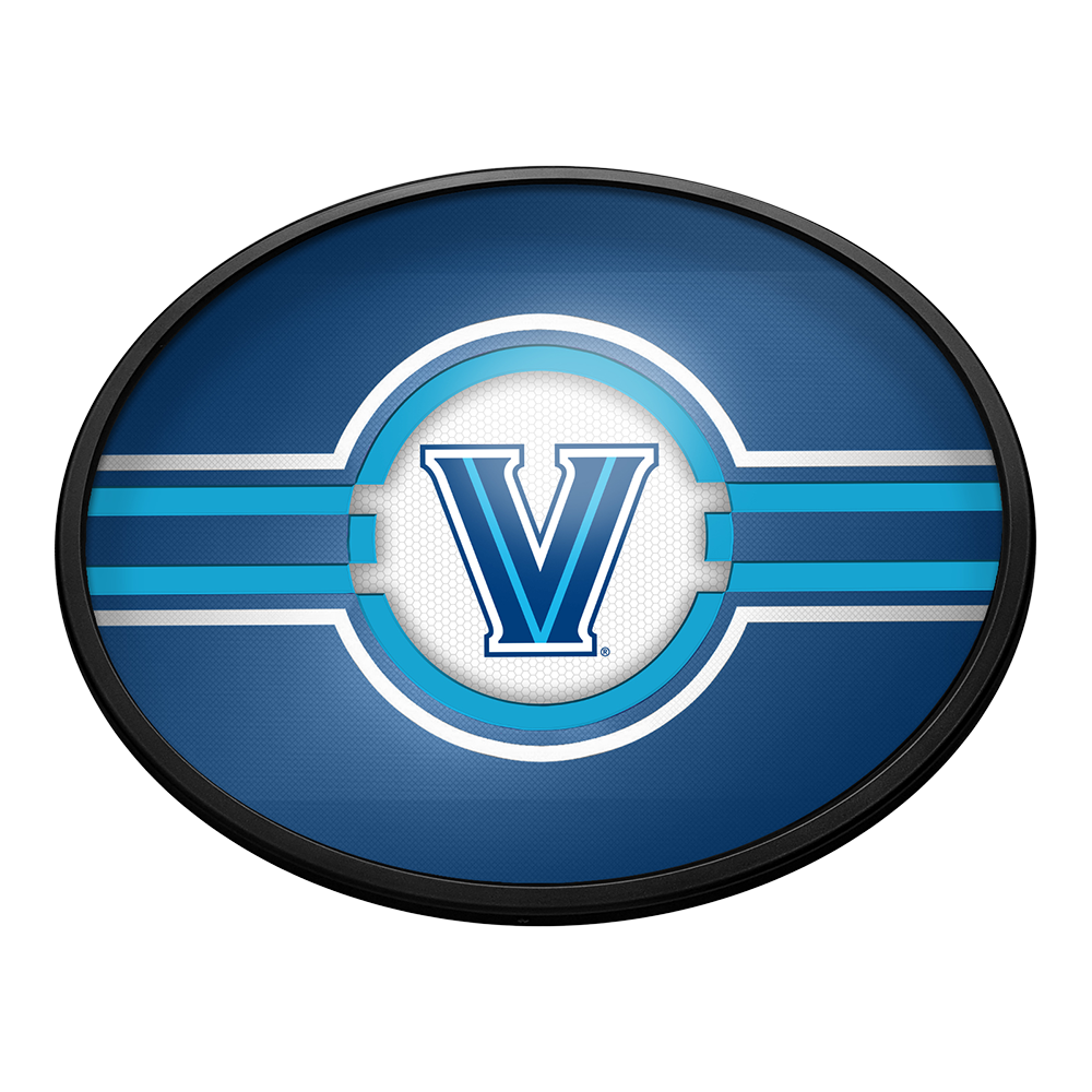 Villanova Wildcats: Oval Slimline Lighted Wall Sign