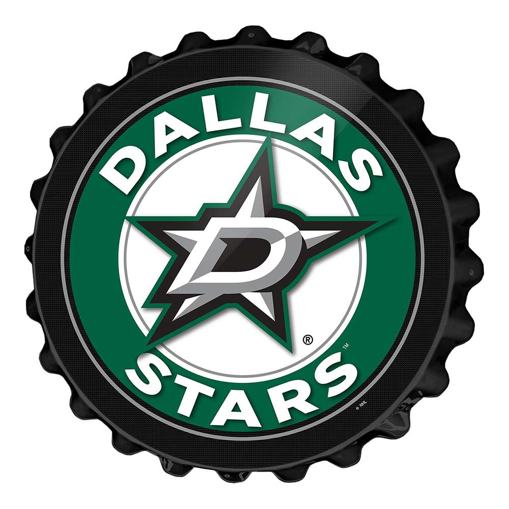 Dallas Stars: Bottle Cap Wall Sign