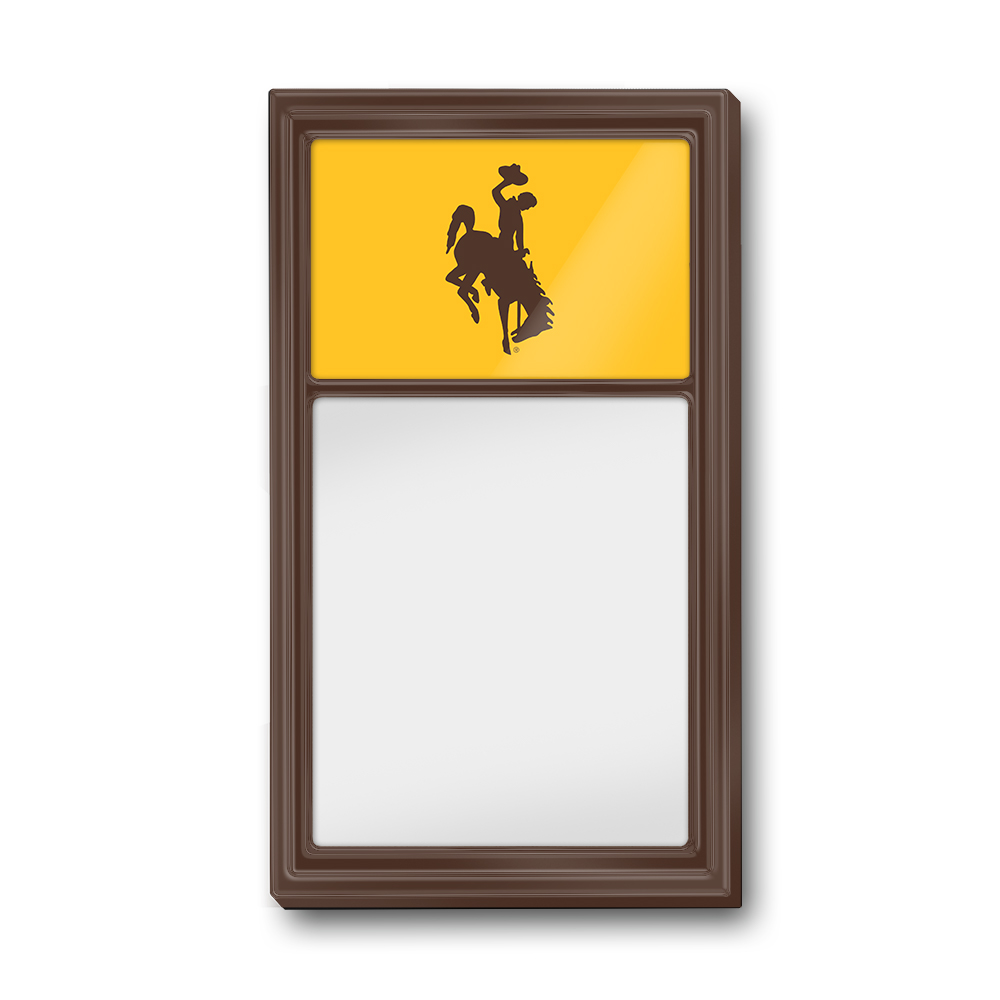 Wyoming Cowboys WYO - Dry Erase Noteboard