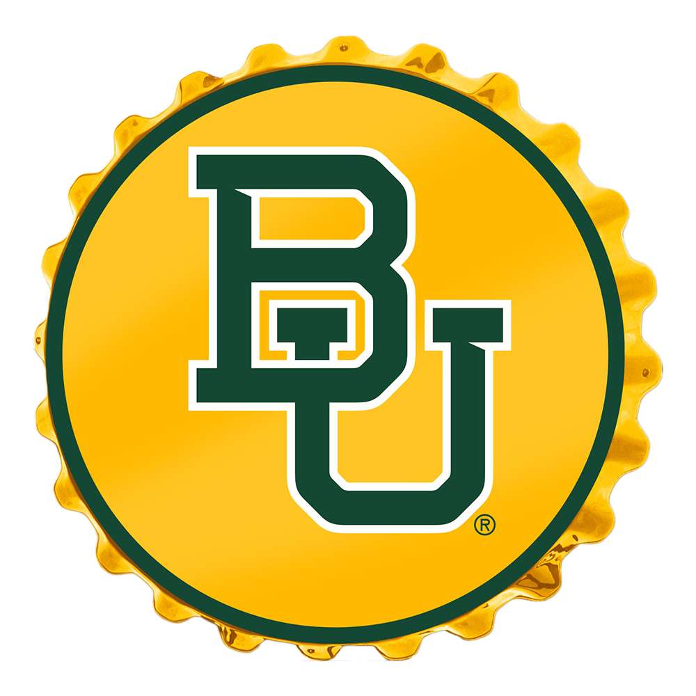 Baylor Bears: Bear Logo - Bottle Cap Wall Sign