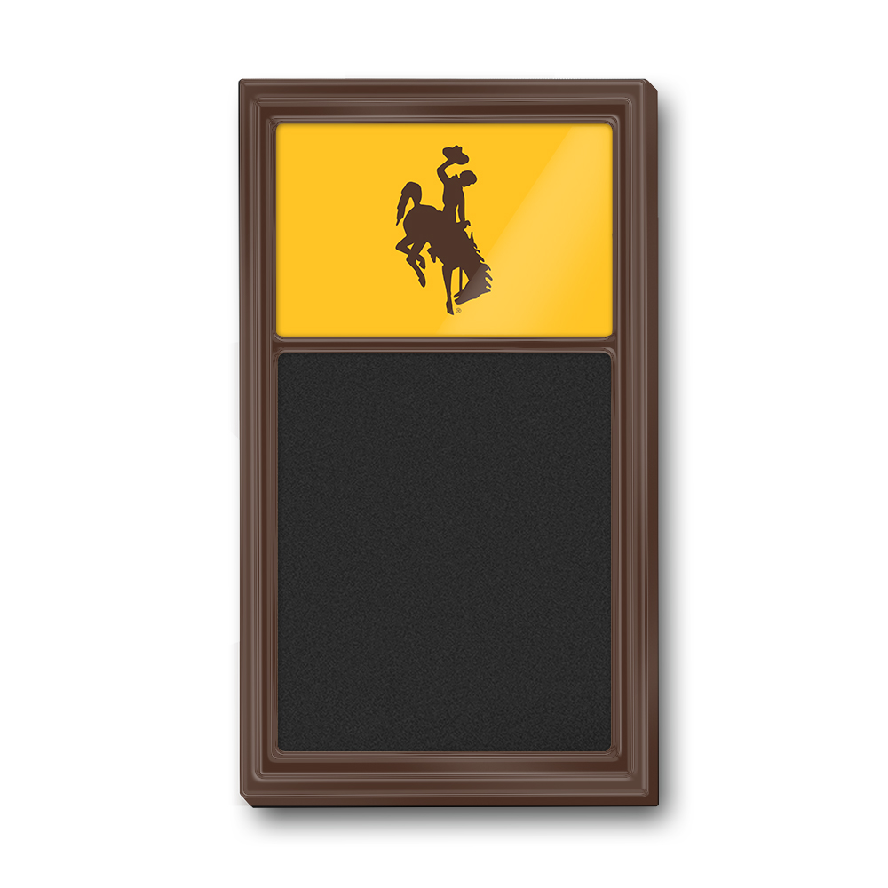 Wyoming Cowboys WYO - Chalk Noteboard