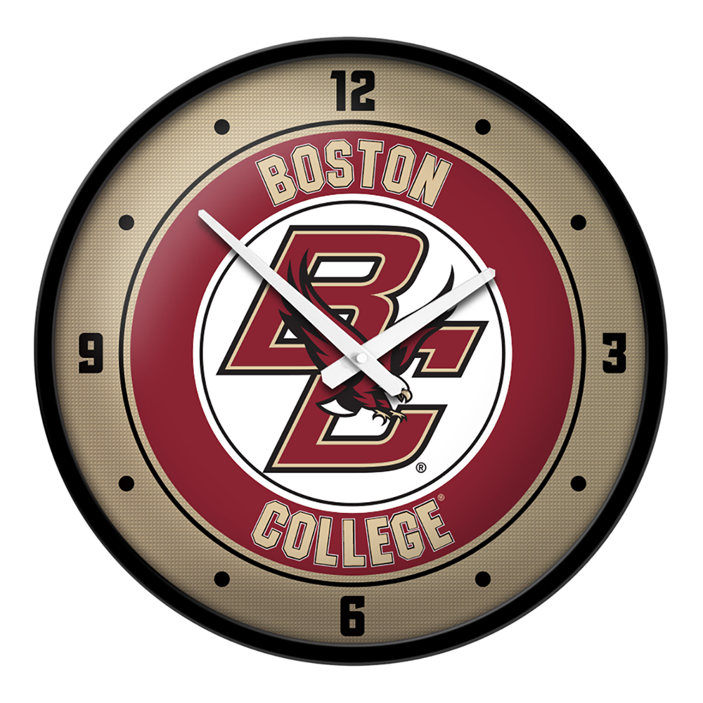 Boston College Eagles: Modern Disc Wall Clock