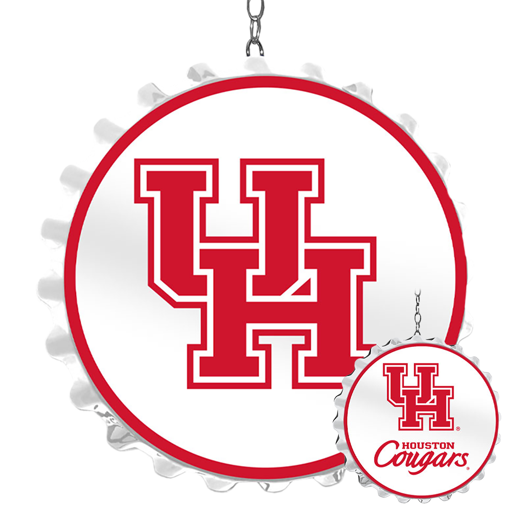 Houston Cougars Bottle Cap Dangler