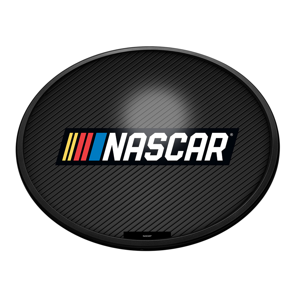 NASCAR: Oval Slimline Lighted Wall Sign