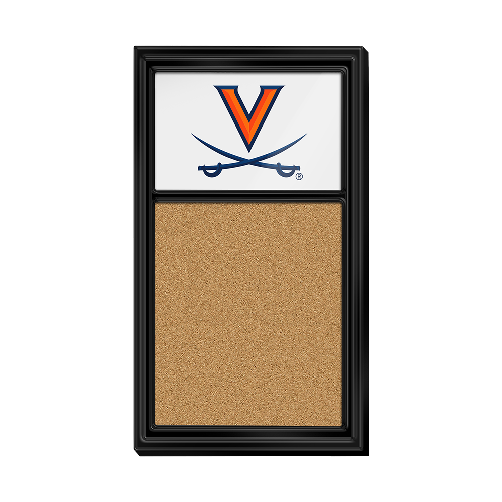 Virginia Cavaliers Cork Note Board