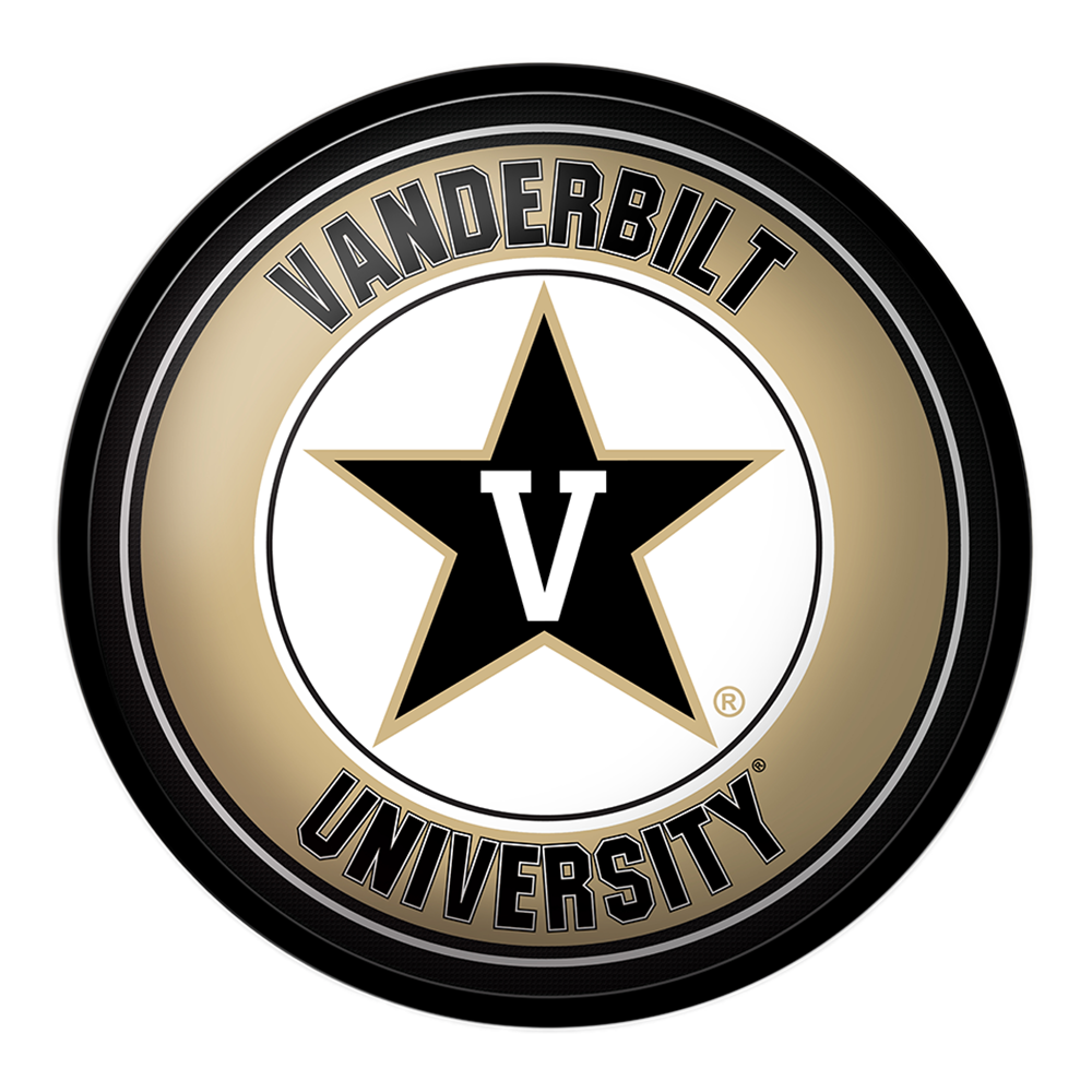 Vanderbilt Commodores: Modern Disc Wall Sign