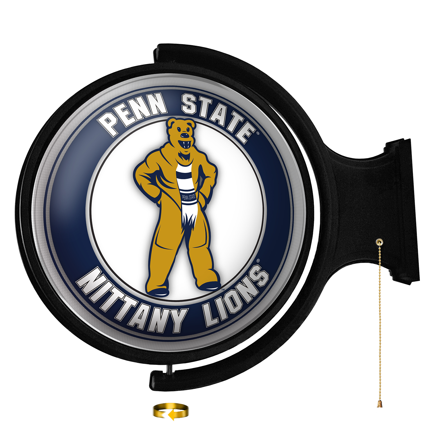 Penn State Nittany Lions: Mascot - Original Round Rotating Lighted Wall Sign