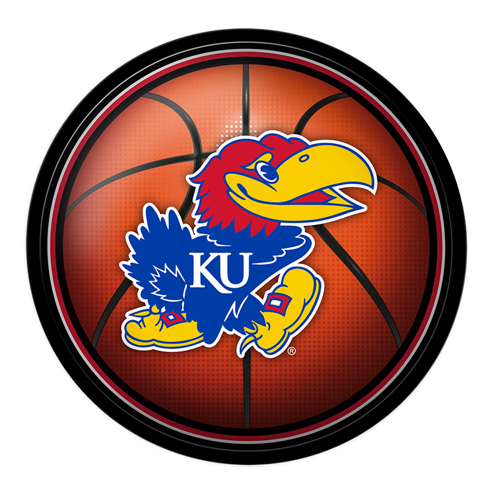 Kansas Jayhawks: Basketball - Modern Disc Wall Sign