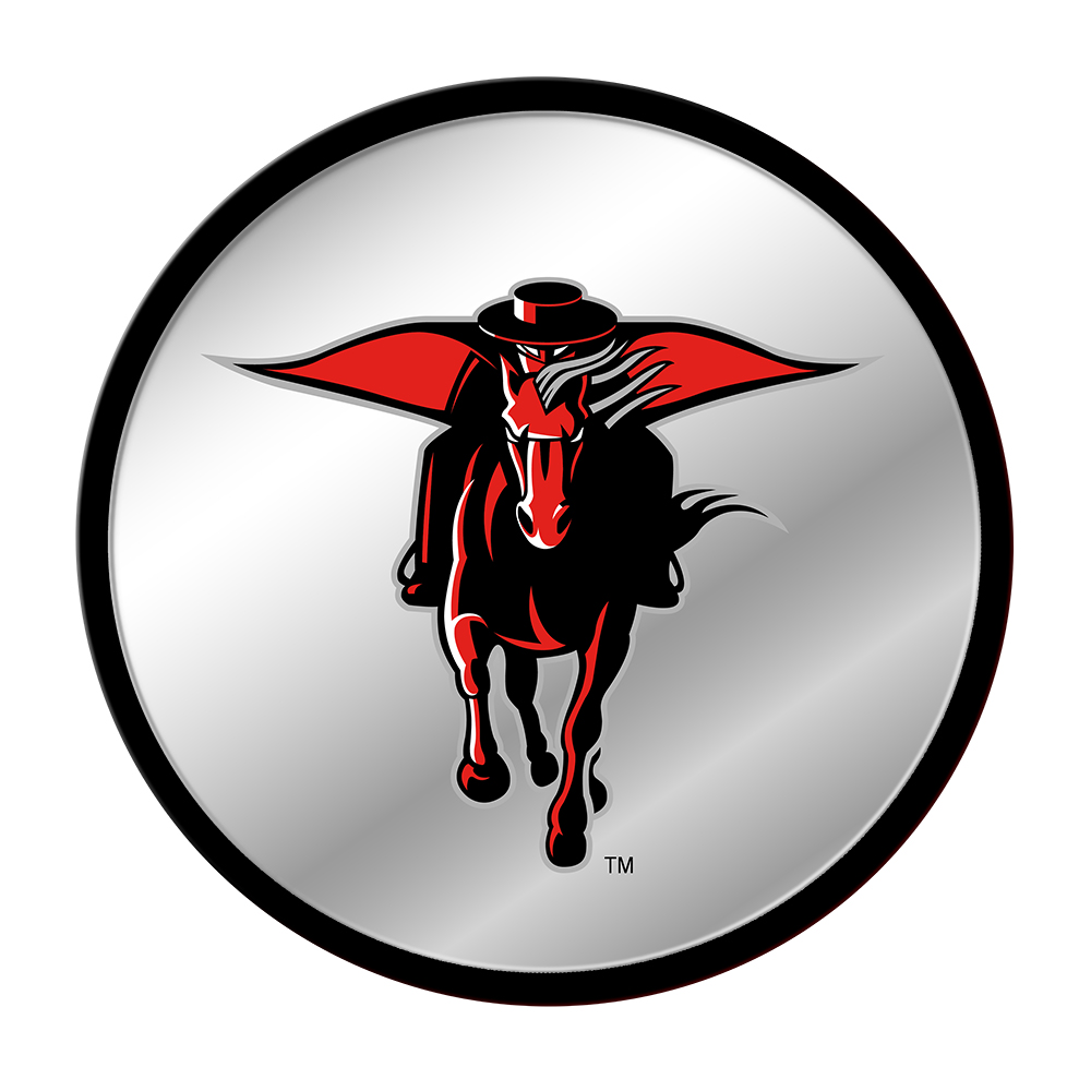 Texas Tech Red Raiders: Mascot - Modern Disc Mirrored Wall Sign
