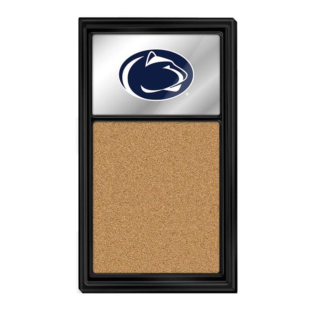 Penn State Nittany Lions: Mirrored Cork Note Board