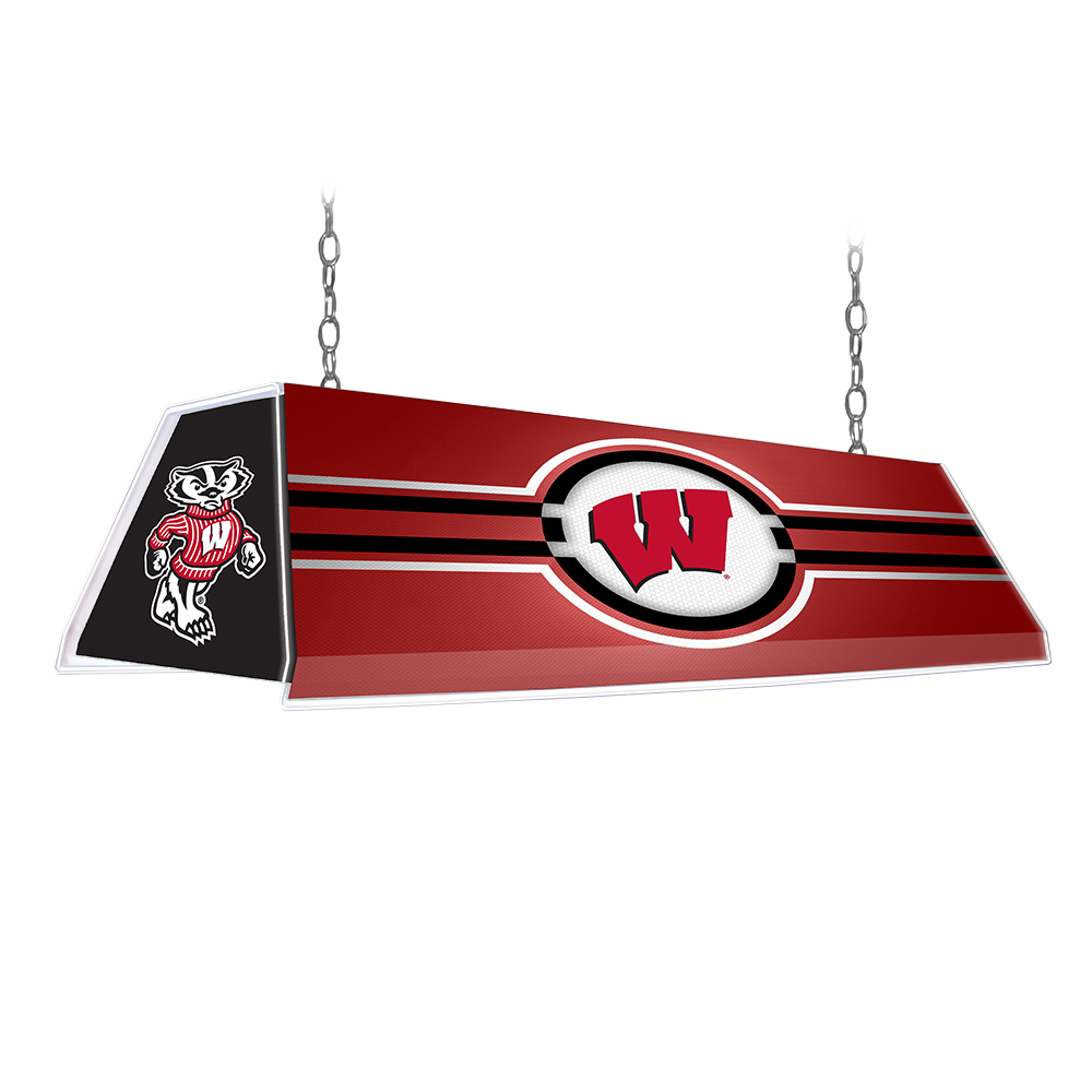 Wisconsin Badgers: Edge Glow Pool Table Light