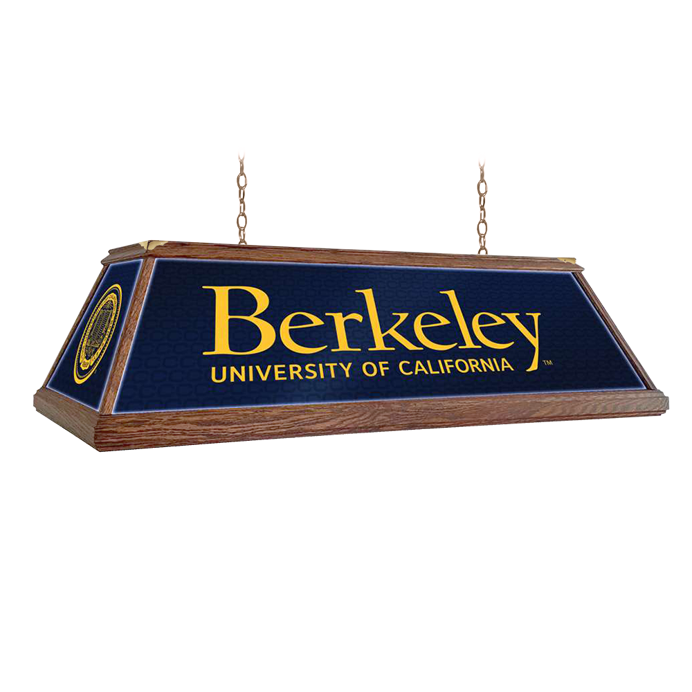 Cal Bears: Premium Wood Pool Table Light