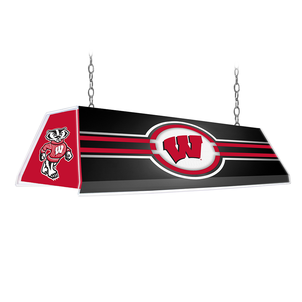 Wisconsin Badgers: Edge Glow Pool Table Light