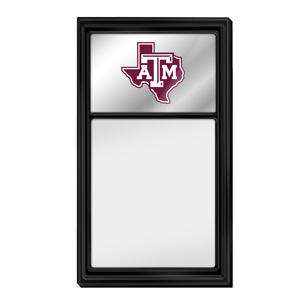 Texas A&M Aggies: Texas - Mirrored Dry Erase Note Board