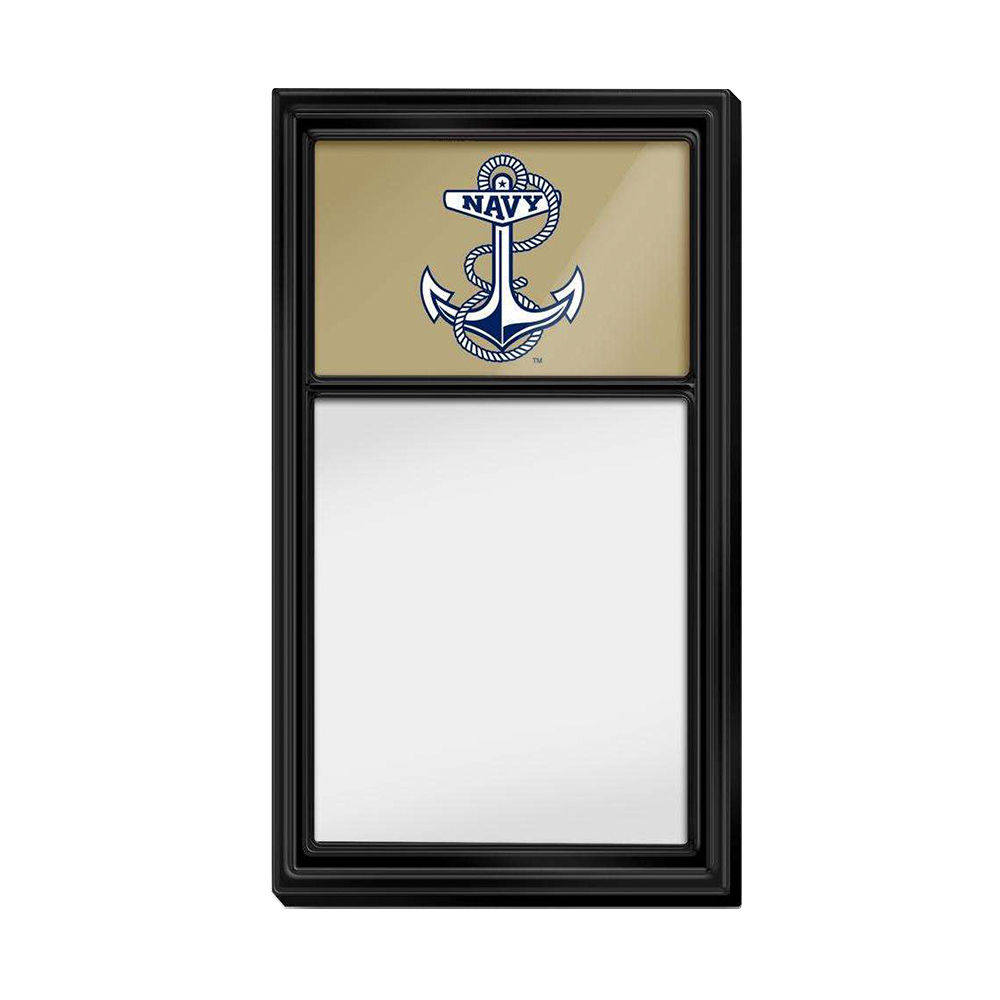 Navy Midshipmen Anchor - Dry Erase Noteboard