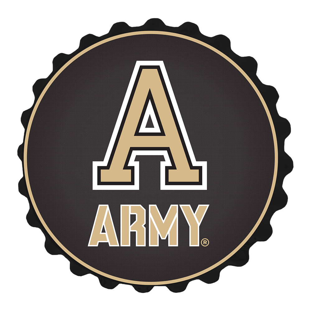 Army Black Knights Army - Bottle Cap Wall Sign