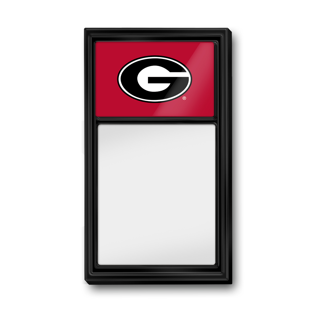 Georgia Bulldogs Dry Erase Note Board