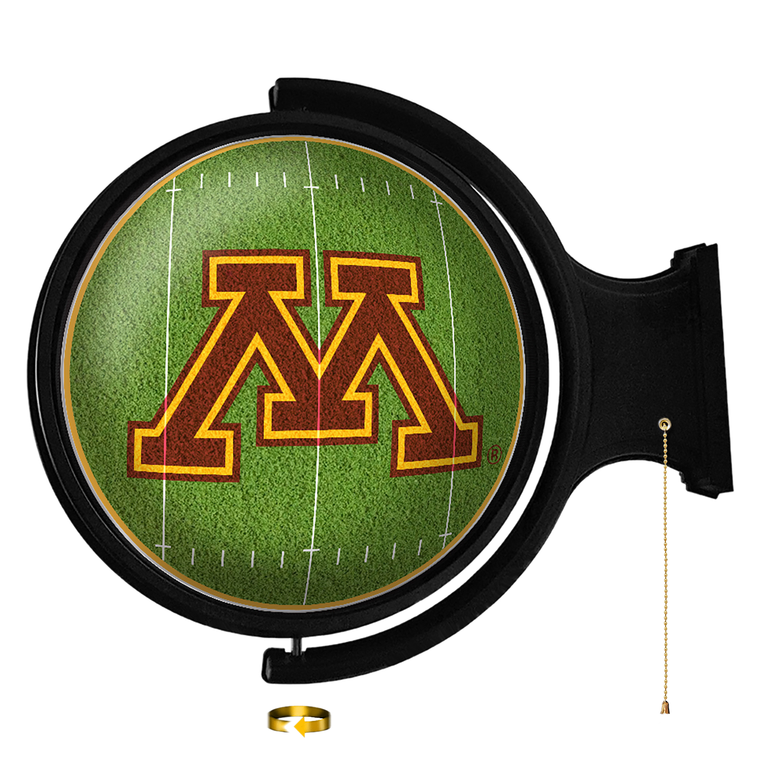 Minnesota Golden Gophers: On the 50 - Rotating Lighted Wall Sign