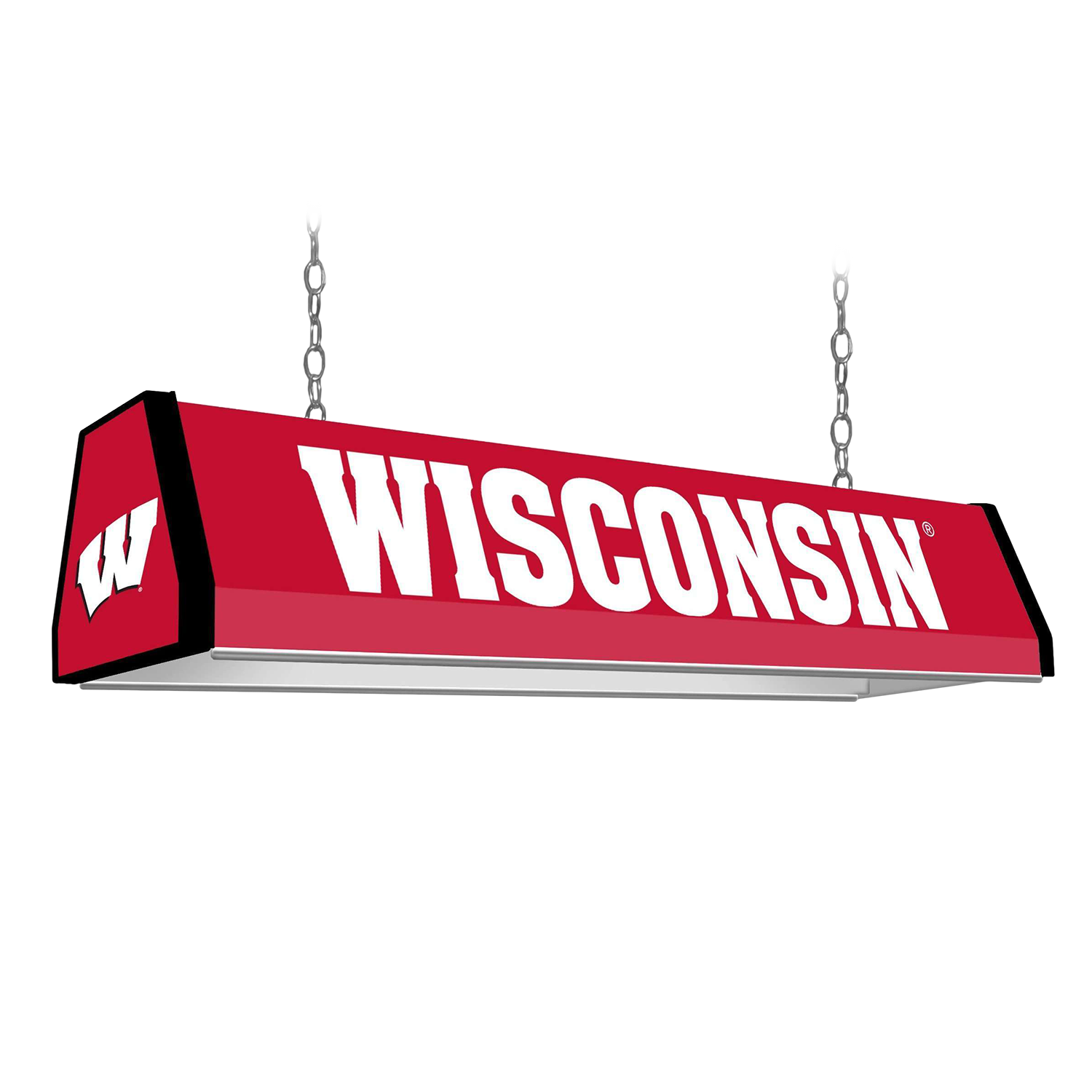 Wisconsin Badgers: Standard Pool Table Light