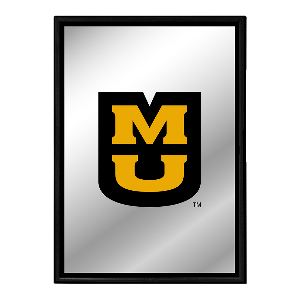 Missouri Tigers: MU - Framed Mirrored Wall Sign