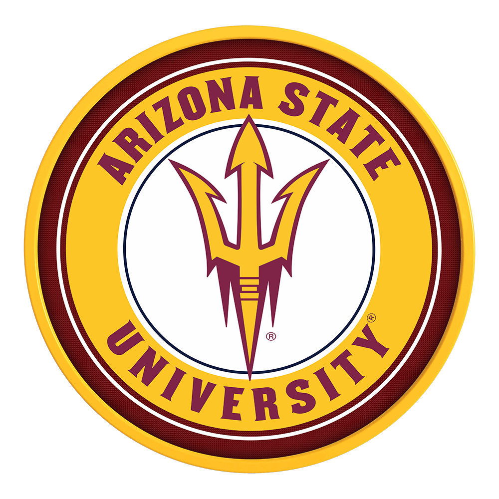Arizona State Sun Devils: Modern Disc Wall Sign