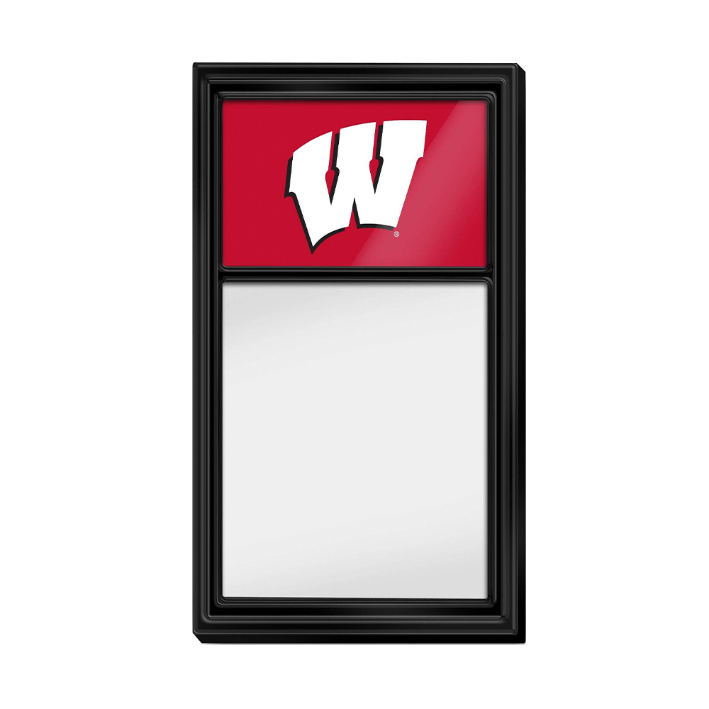 Wisconsin Badgers: Dry Erase Note Board