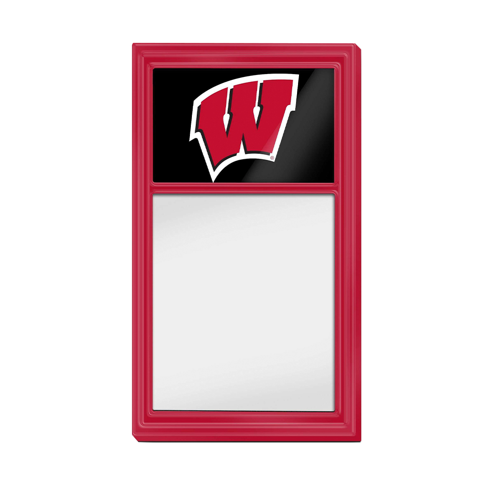 Wisconsin Badgers: Dry Erase Note Board