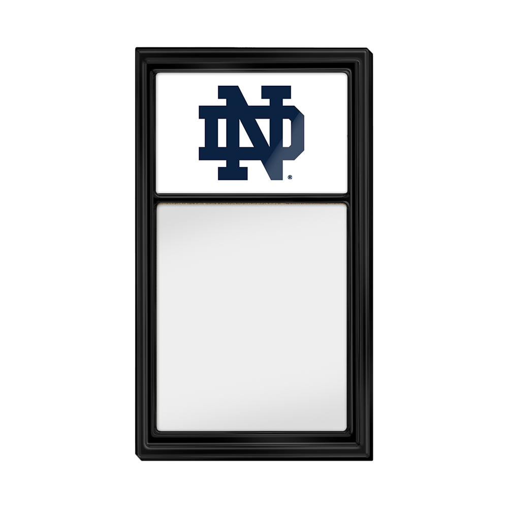 Notre Dame Fighting Irish: Dry Erase Note Board