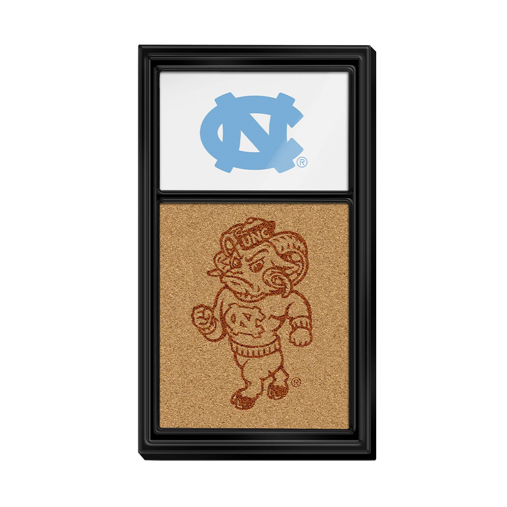 North Carolina Tar Heels: Cork Note Board