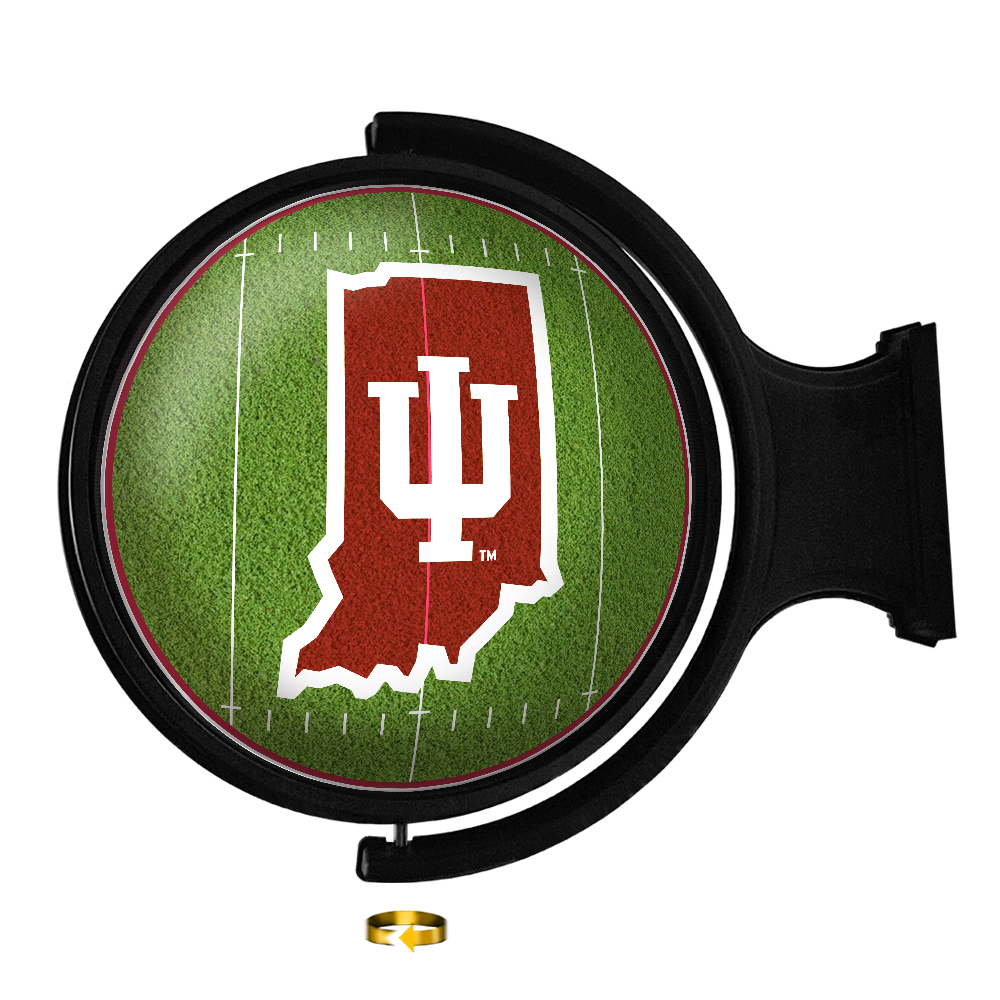 Indiana Hoosiers: On the 50 - Rotating Lighted Wall Sign