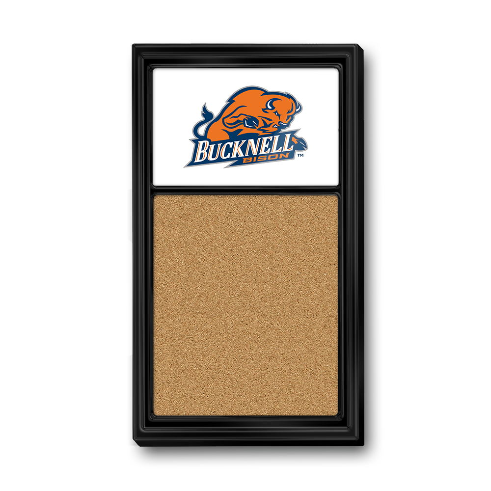 Bucknell Bisons Cork Noteboard