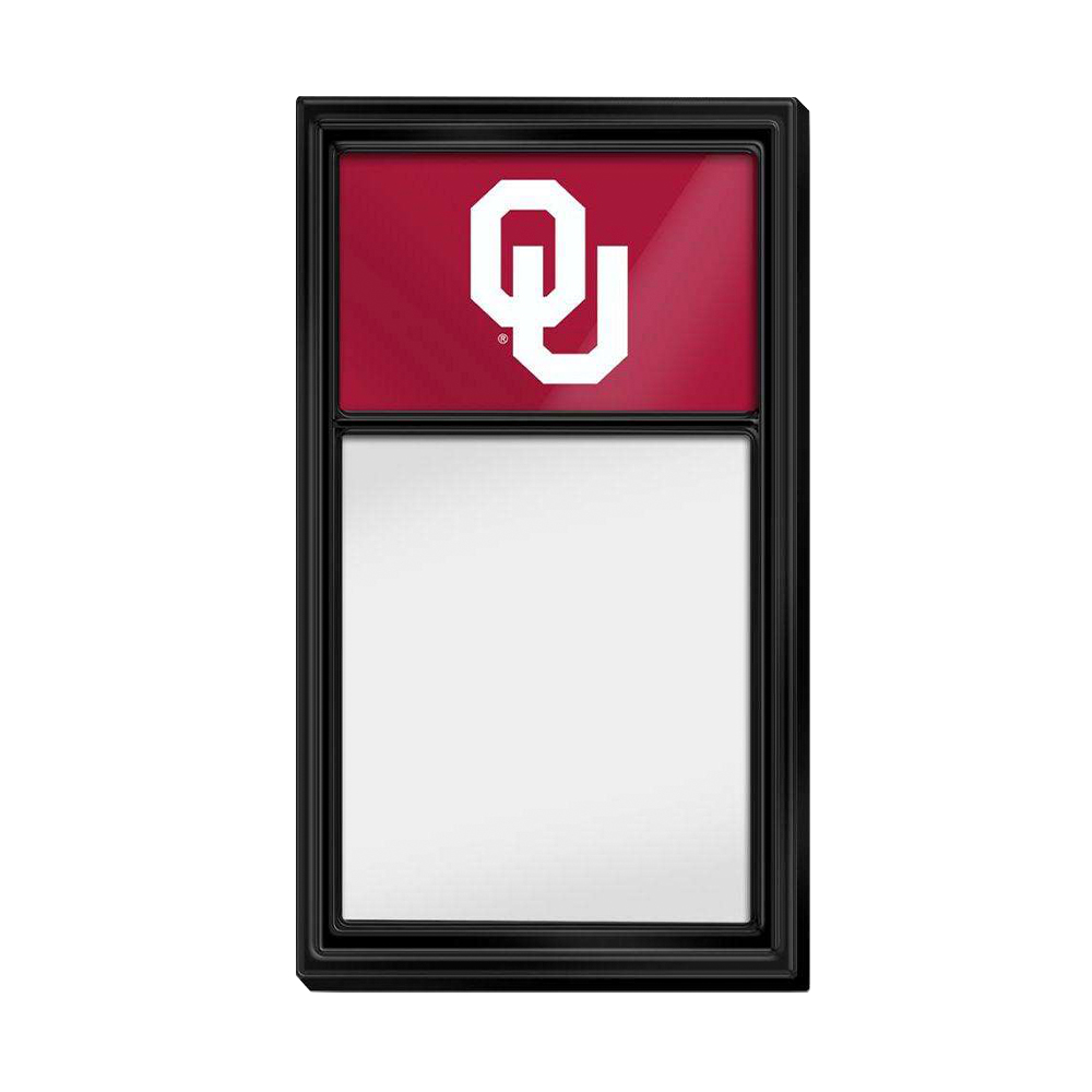 Oklahoma Sooners: Dry Erase Noteboard